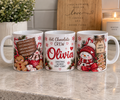 Personalised Christmas Hot Chocolate Mug – 11oz Kids Mug