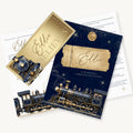 CHRISTMAS STORY - NORTH POLE EXPRESS & GOLDEN TICKET - NAVY
