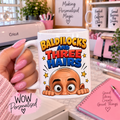 Baldilocks and the Three Hairs Mug | Funny Bald Man Gift | WOW Personalised