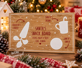 Personalised Santa’s Christmas Eve Snack Board | Christmas Eve Treat Tray for Kids