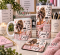 Personalised Mug, Coaster & 20oz Tumbler Trio Gift Set | Any Name