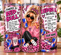 Red Bull Lover Personalised 20oz Tumbler | Funny Caffeine Gift