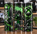 Xbox Gamer Setup 20oz Skinny Tumbler | Gaming Gift & Travel Cup