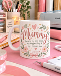 Personalised Mummy 11oz Mug – Meaningful Gift From Child