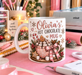 Personalised Hot Chocolate 11oz Mug – Christmas Name Mug